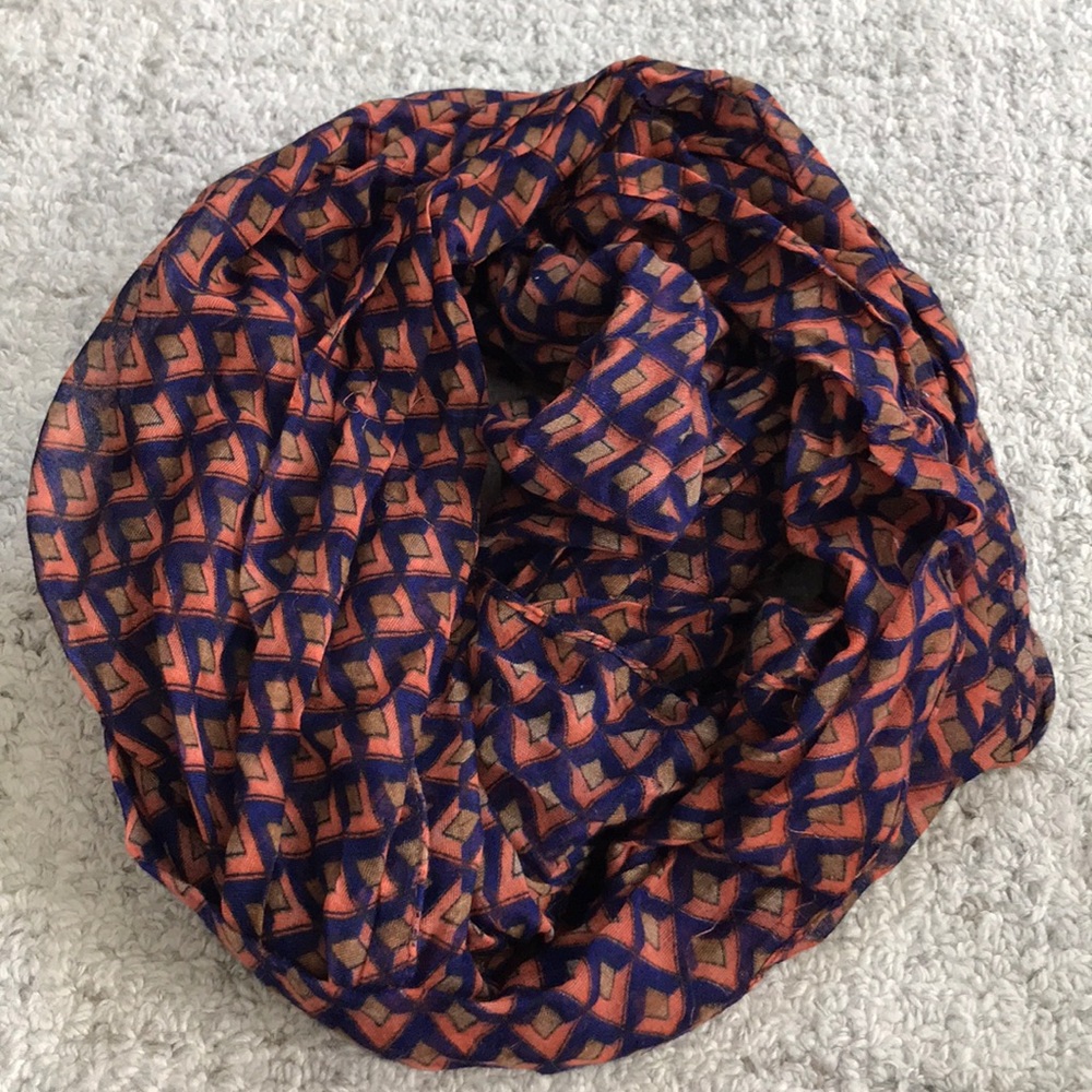 Patterned Infinity Scarf